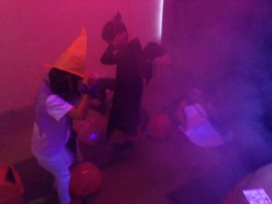 キッズクラスのハロウィーンパーティー