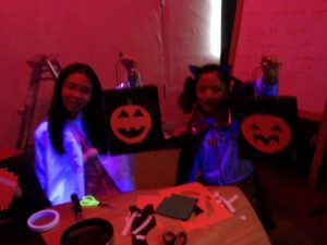 キッズクラスのハロウィーンパーティー