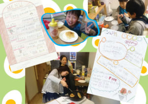 英会話学びながら料理