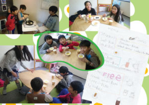 英会話学びながら料理